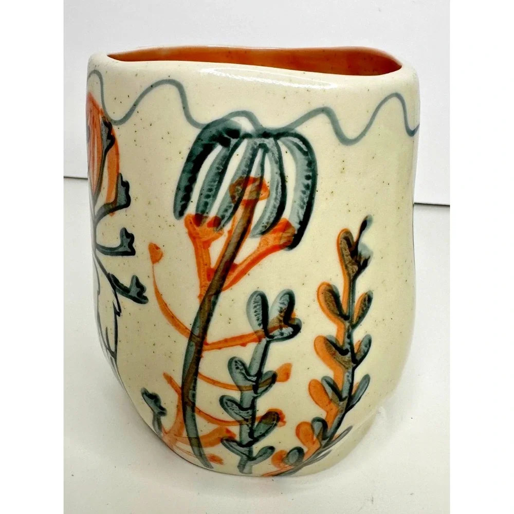 Wild Alpaca Ceramic Vase Planter Alex Sickling Anthropologie 4.5